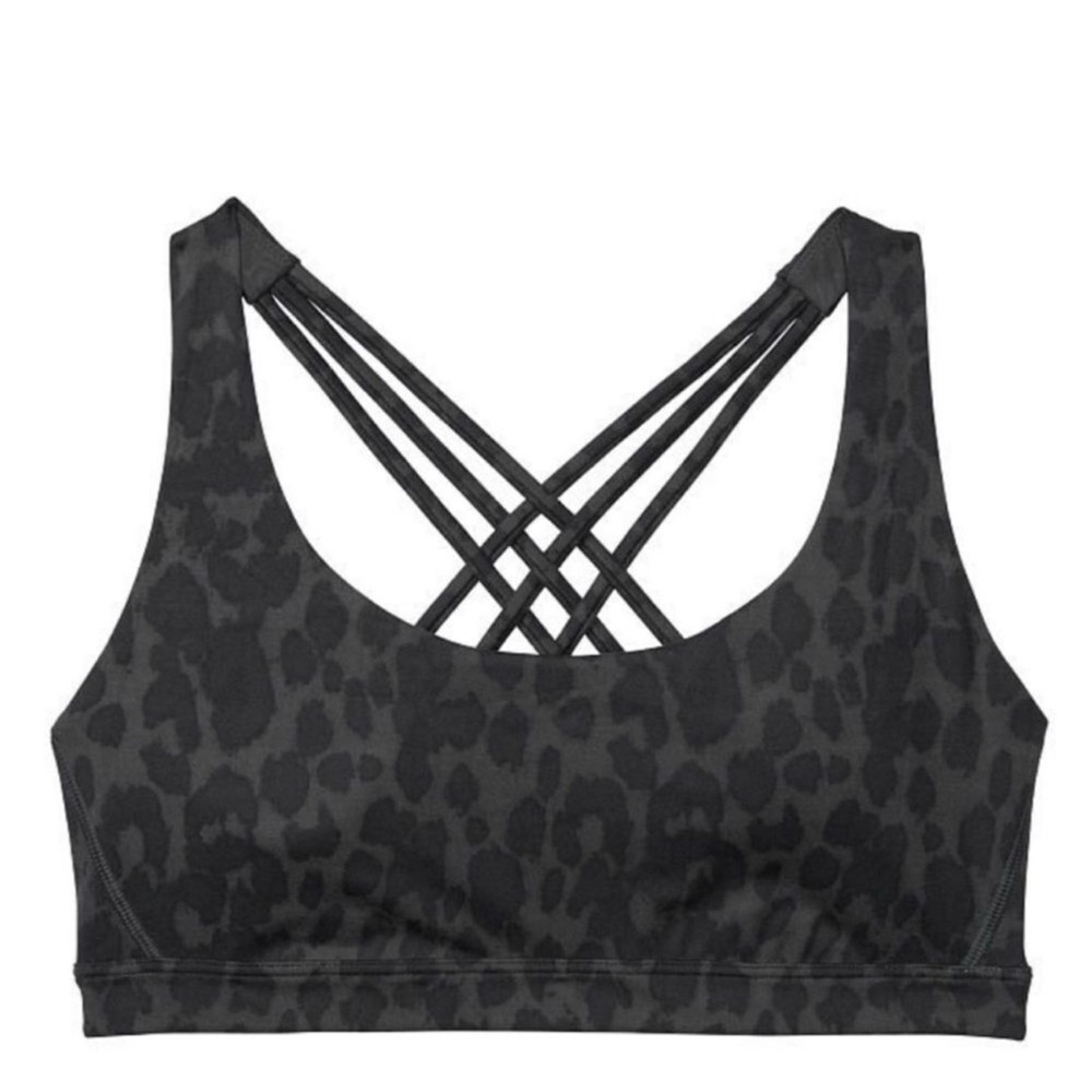 Victoria's Secret Black Strappy Sports Bra